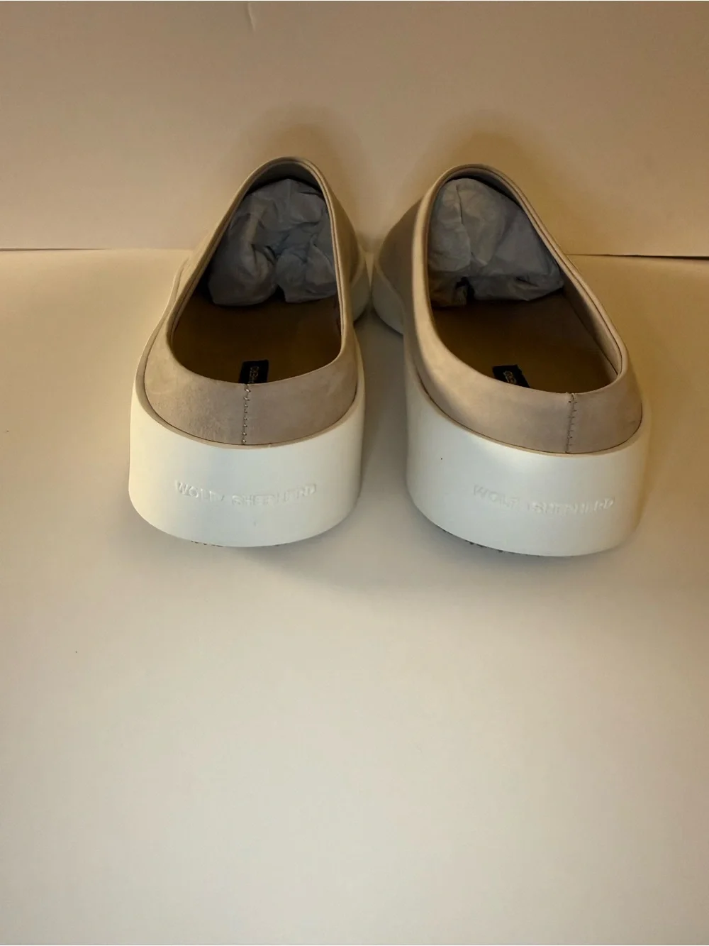 Men's Slip-On Suede Loafers in Beige - Casual Comfort